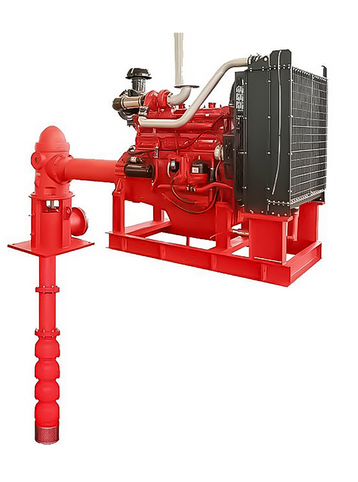 ปั๊มดับเพลิง Vertical turbine 750 Gpm